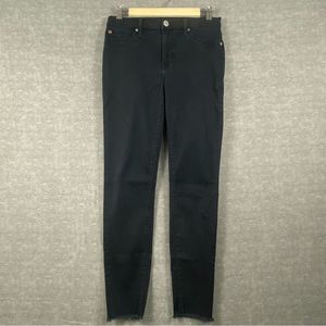 Hudson Jeans Womens Black Straight Skinny Leg Jeans‎ Size 28